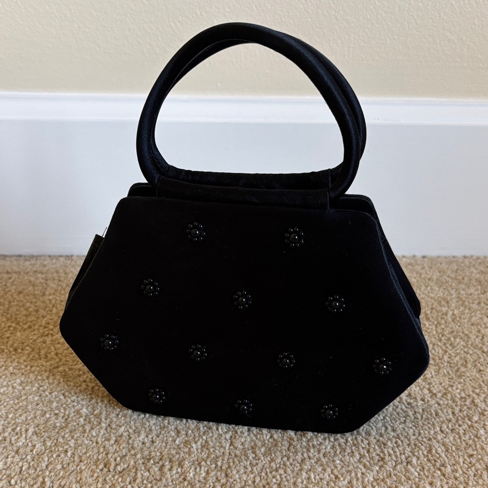 Small Vintage Style Black Bag
